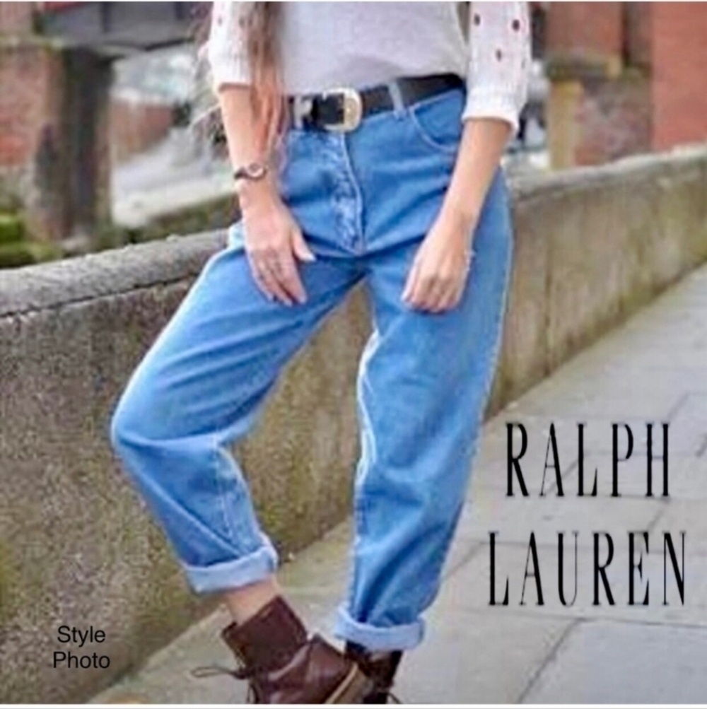 Vintage 90's Ralph Lauren High-Rise Mom Jeans